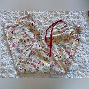 The Cat’s Pajamas 100% Cotton Drawstring Pants Sz. Medium